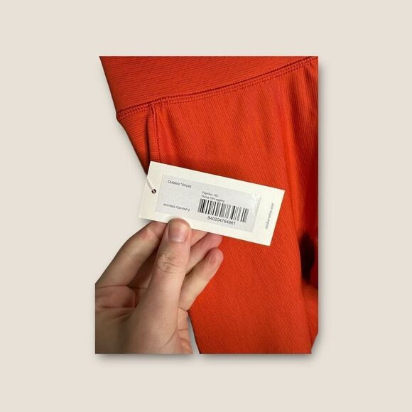 Outdoor Voices Thrive 7/8 Leggings in Paprika Size XS NWT - Picture 7 of 7
